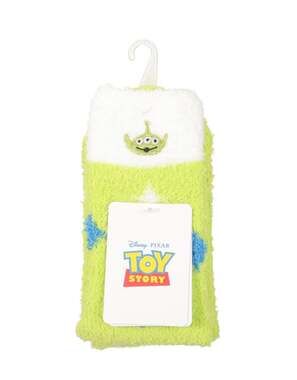 Disney Toy Story Alien Fuzzy Cozy Socks